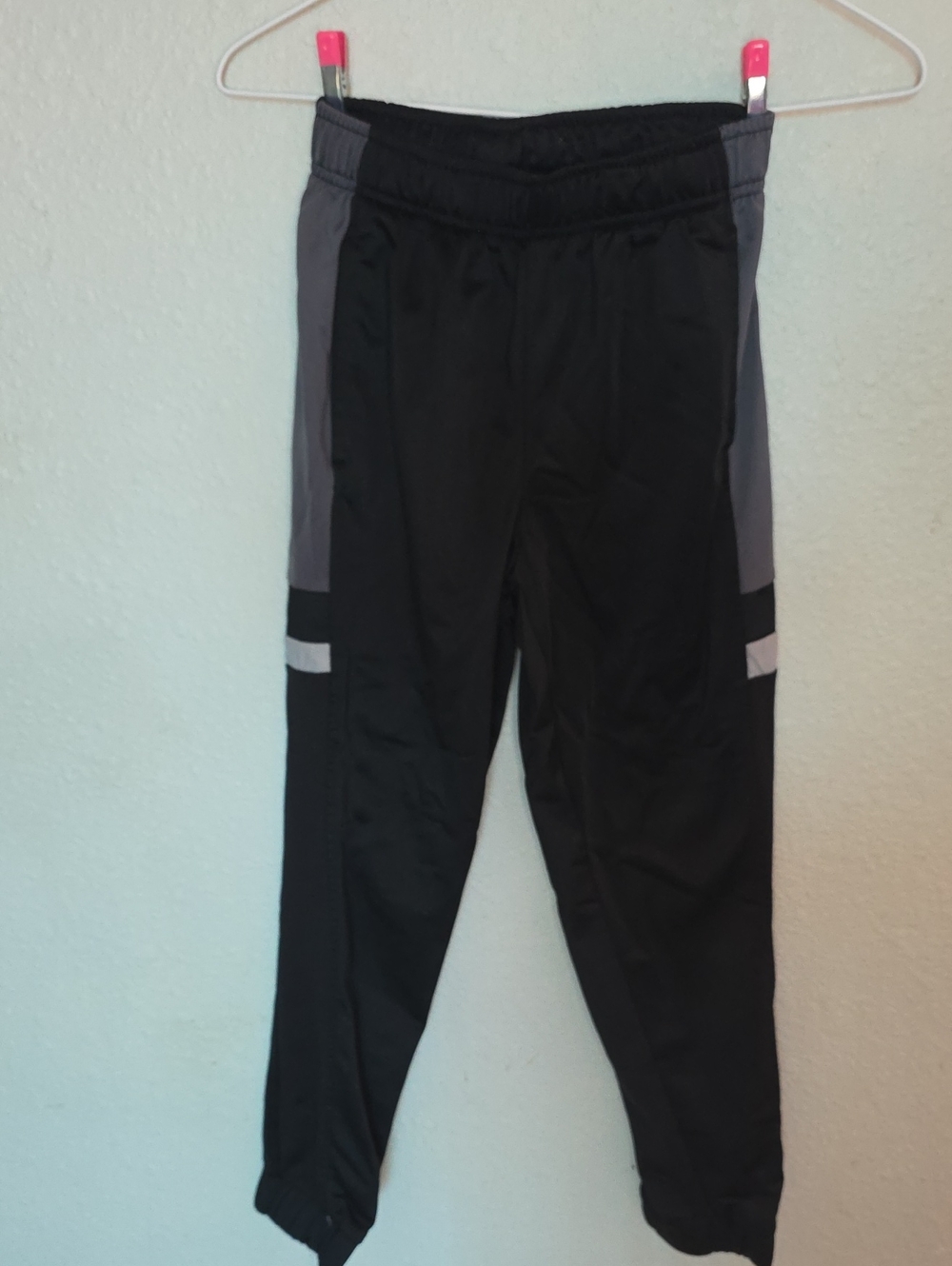 Athletic Works Black and Gray Kids' Jogger Pants